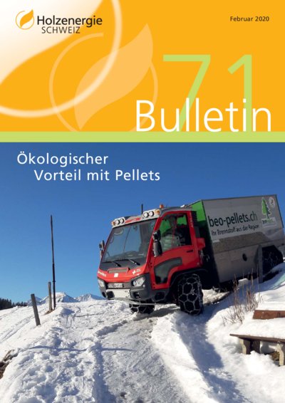 Ökologischer Vorteil mit Pellets