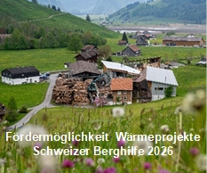 Webinar «Fördermöglichkeit Wärmeprojekte im Berggebiet» 